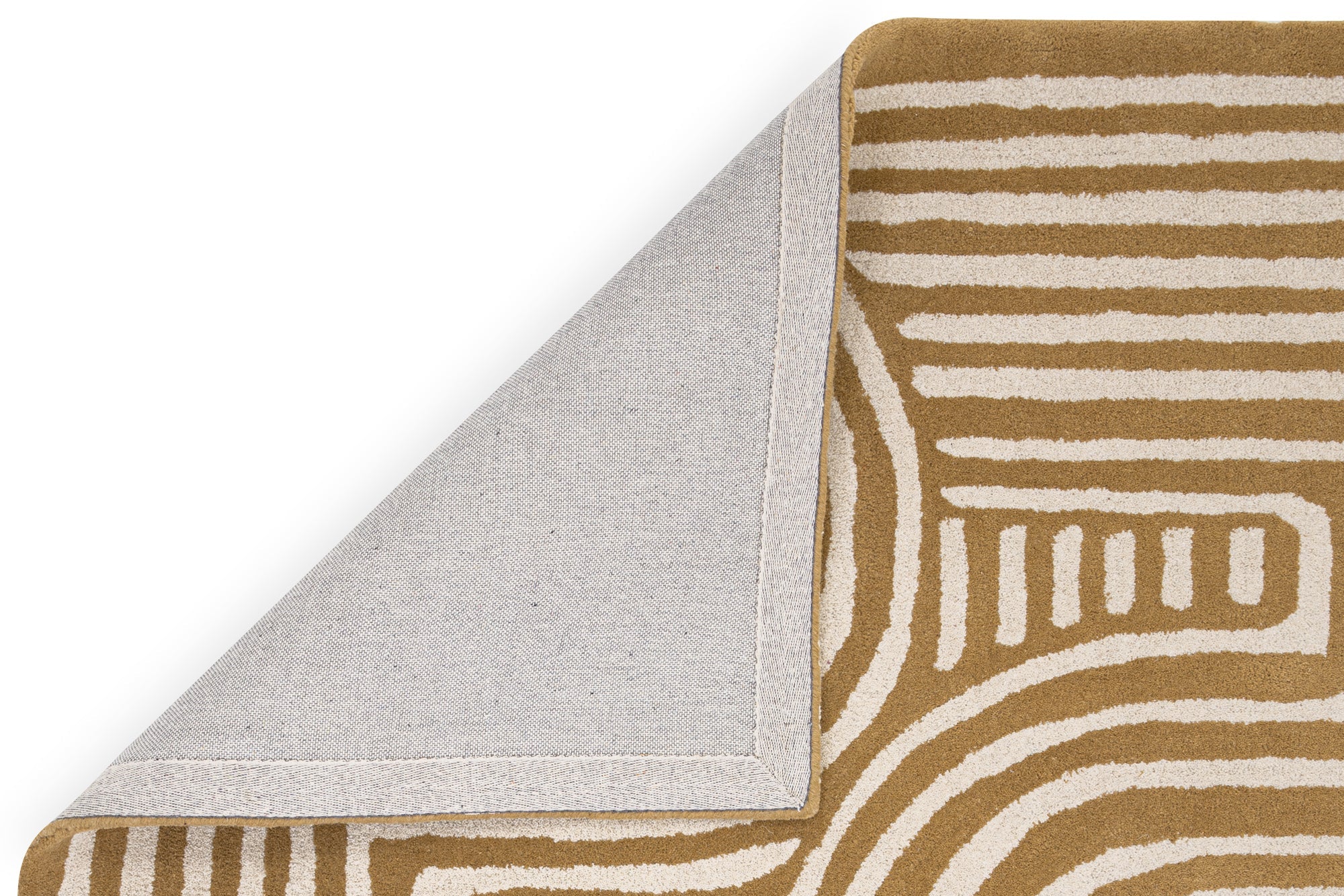 Reef Rug Curve Ochre, 160x230 - Image 3
