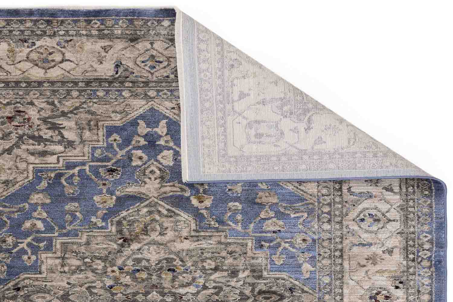 Sovereign Blue Medallion Rug, 200x290 - Image 3