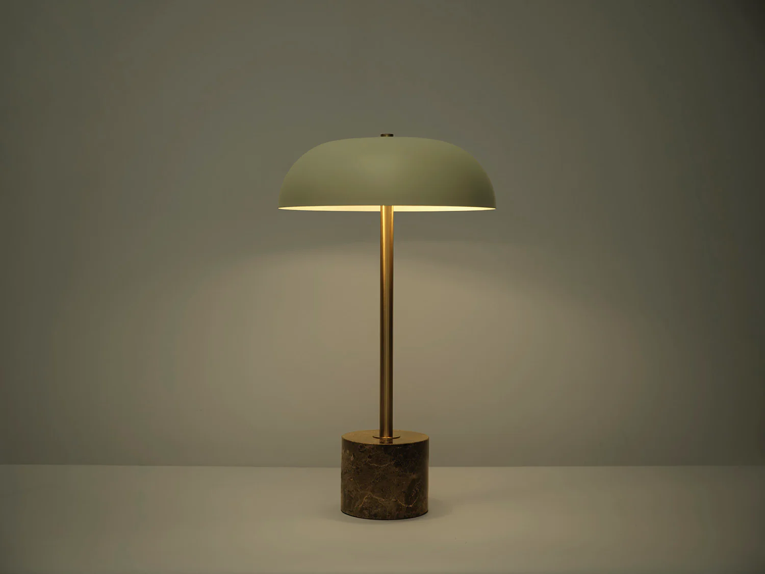 Table Lamp 05, Brown Marble - Image 3