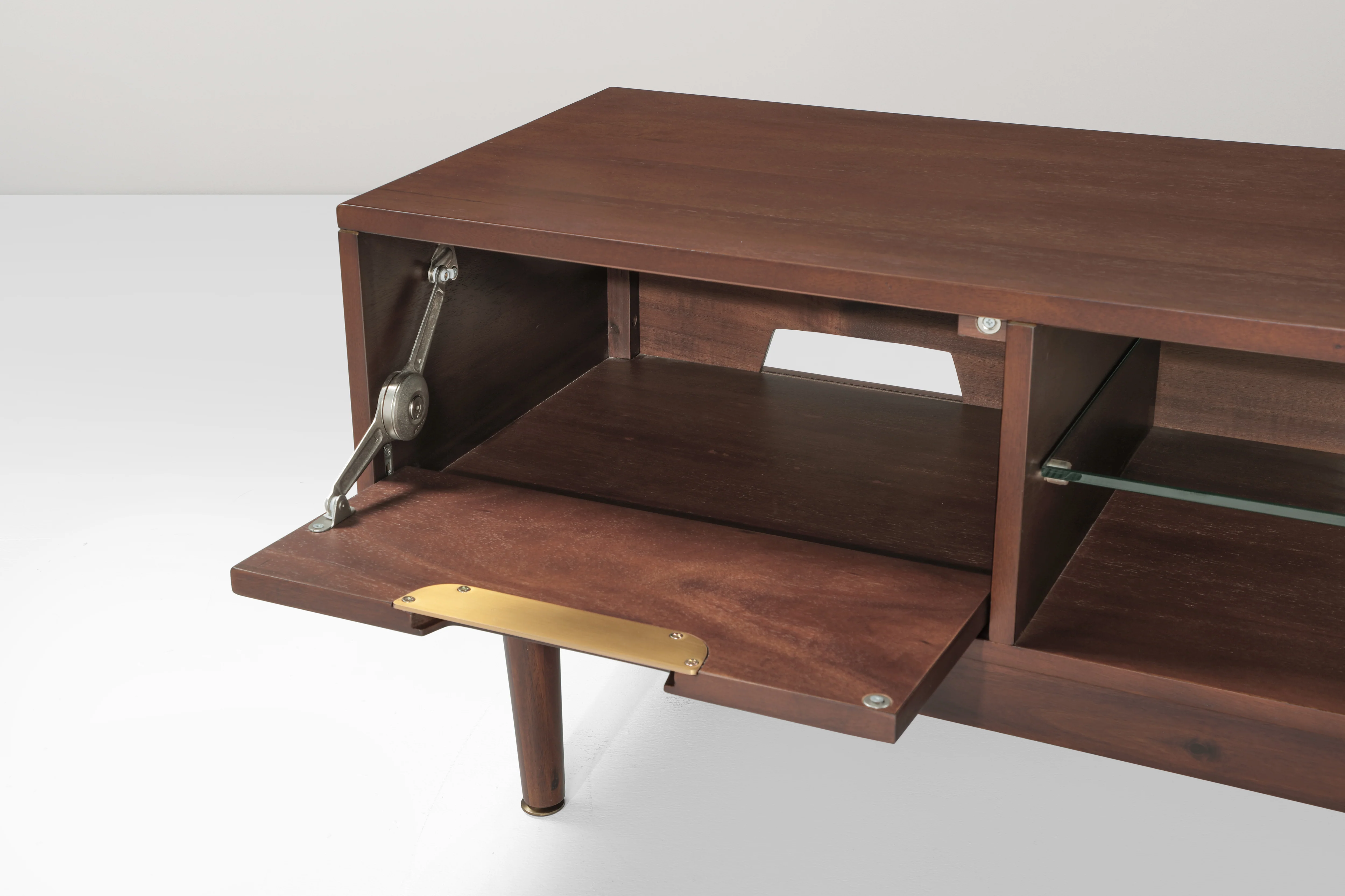 TV Unit 01 For TVs up to 60-inches, Walnut - Image 9